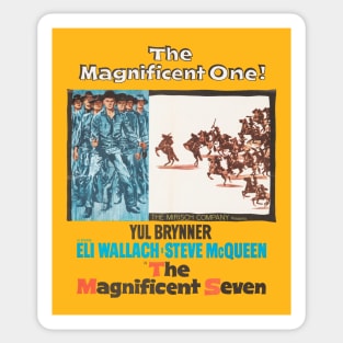 The Magnificent Seven Movie Poster Sticker